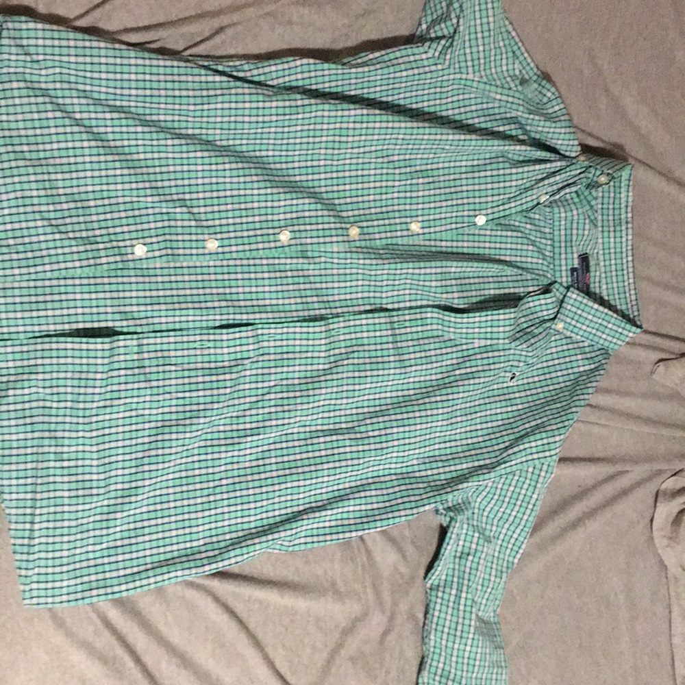 Vineyard Vines Whale Long Sleeved Shirt
